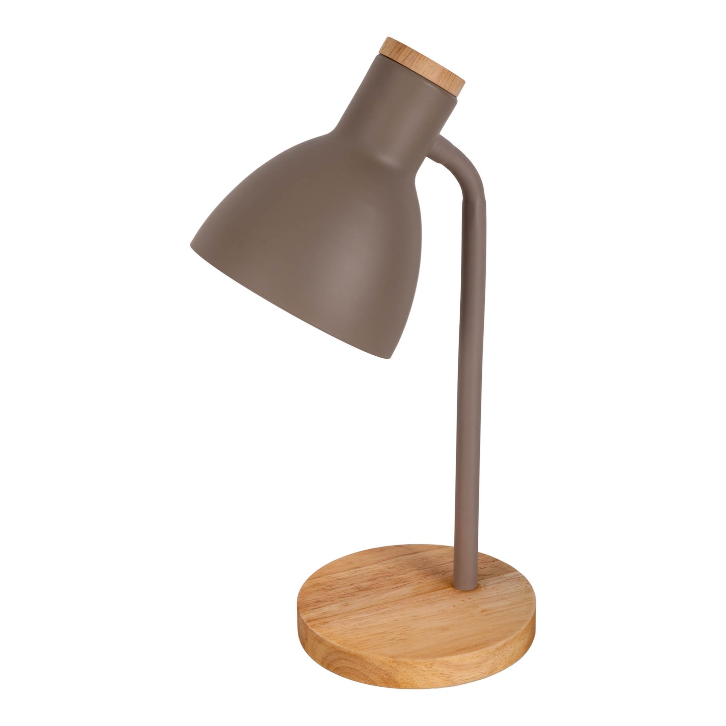 Schreibtischleuchte "MARIE" H: 36,5cm braun