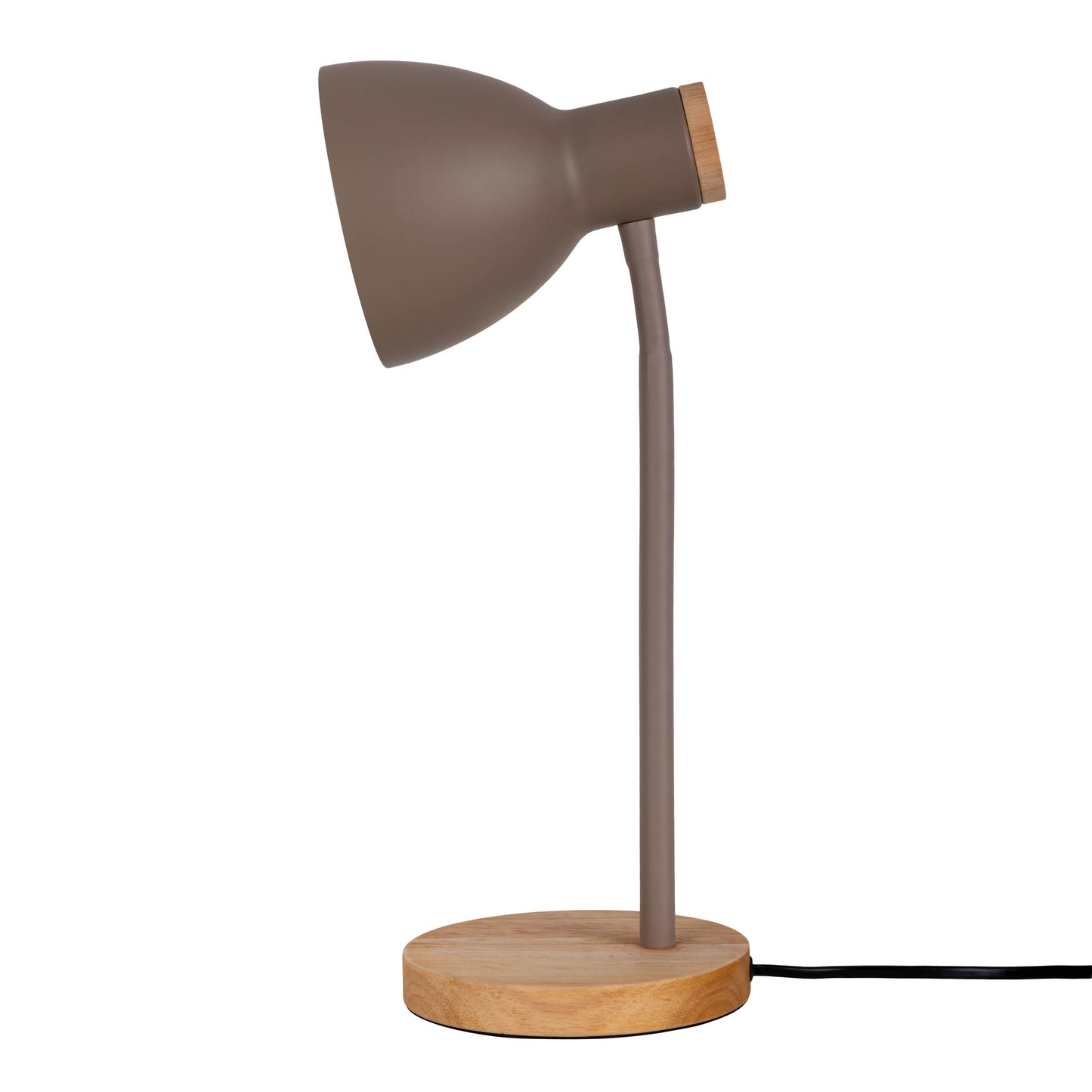 Schreibtischleuchte "MARIE" H: 36,5cm braun