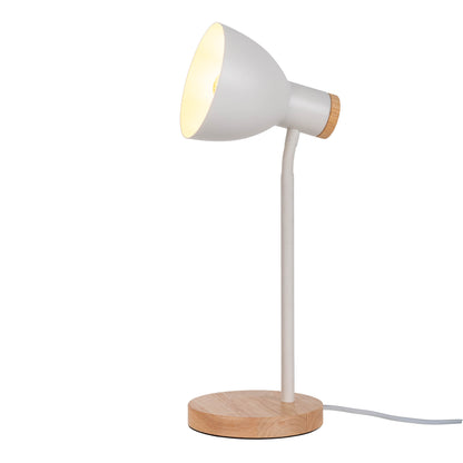 Schreibtischleuchte "MARIE" H: 36,5cm weiß