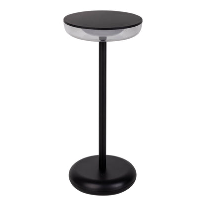 Akku-/Tischleuchte "PASI" H: 26,4cm schwarz