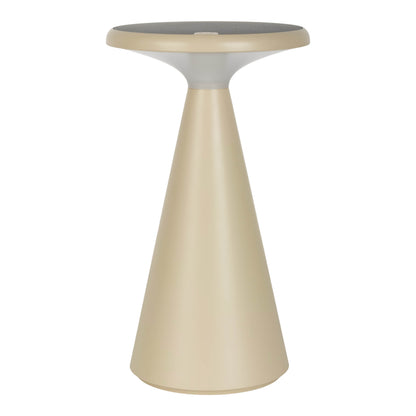 Solar-/Akku-/Tischleuchte "PALU" H: 20cm beige
