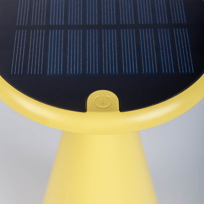 Solar-Akku-Tischleuchte "PALU" gelb