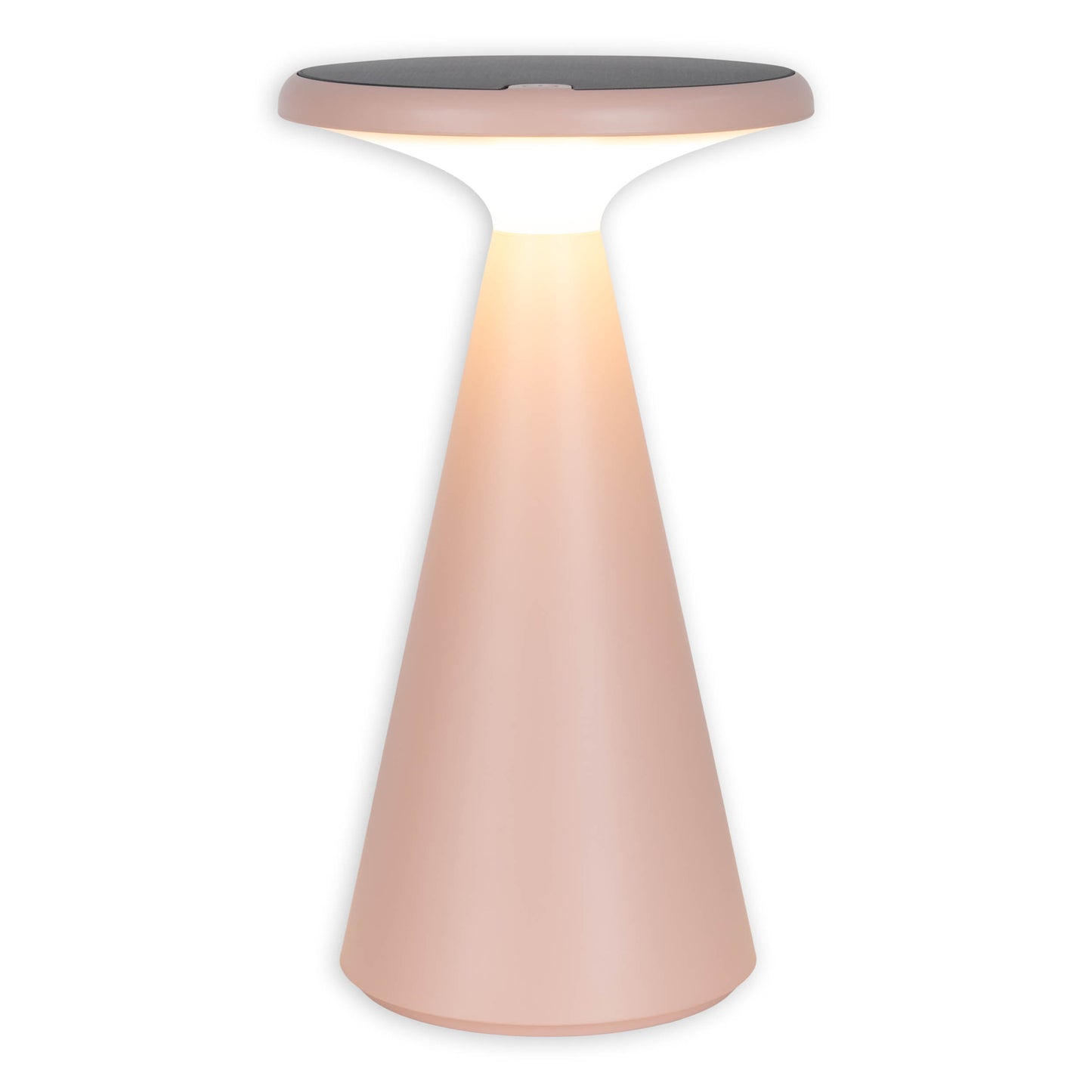 Solar-/Akku-/Tischleuchte "PALU" H: 20cm rosa