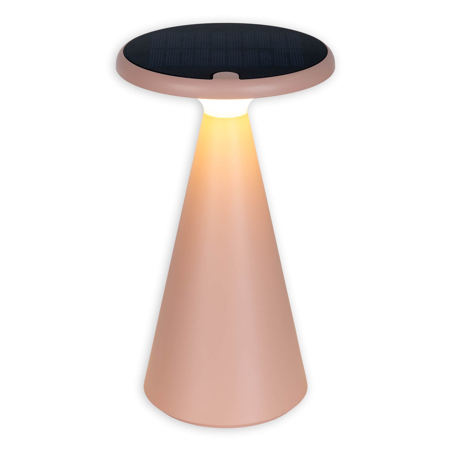 Solar-/Akku-/Tischleuchte "PALU" H: 20cm rosa