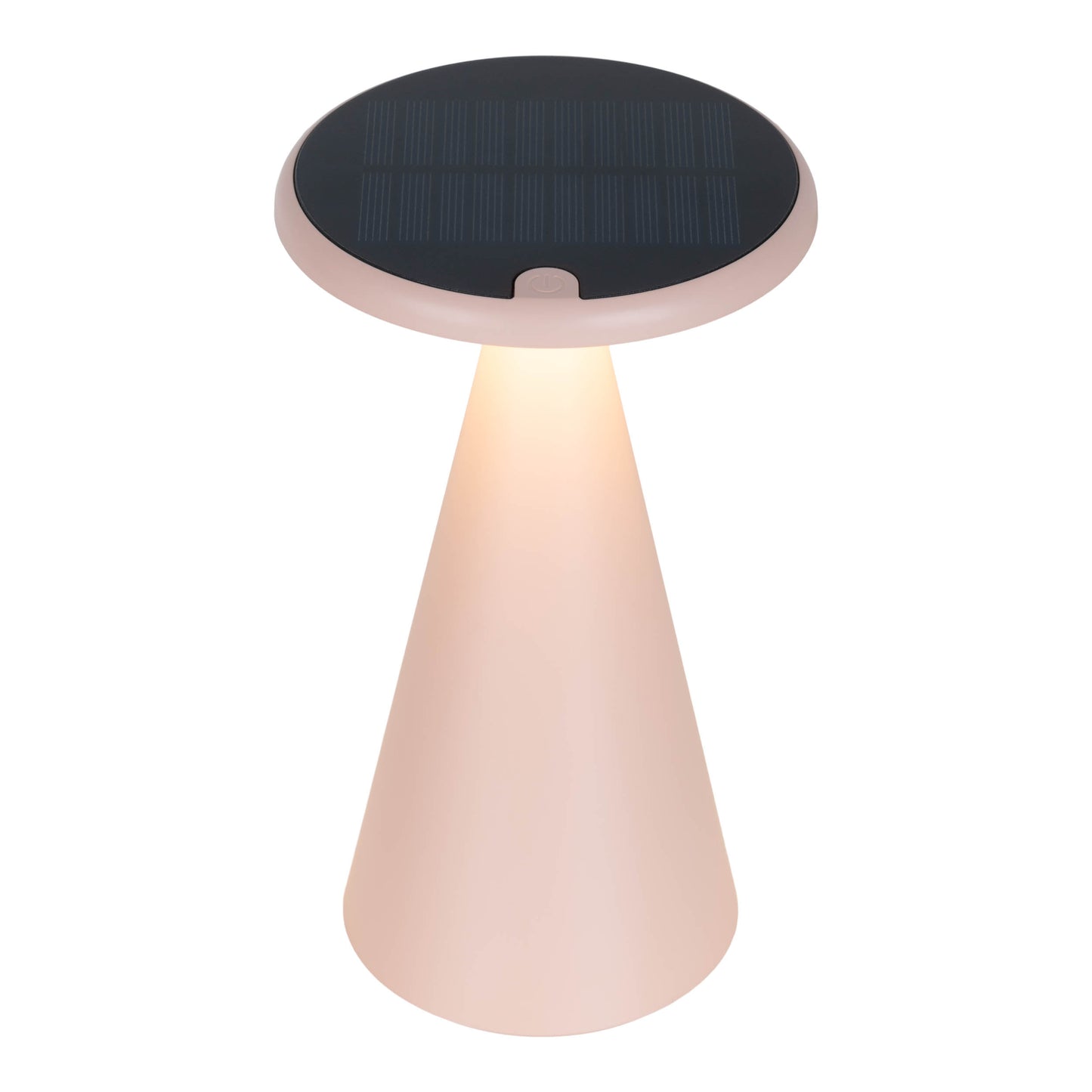 Solar-/Akku-/Tischleuchte "PALU" H: 20cm rosa