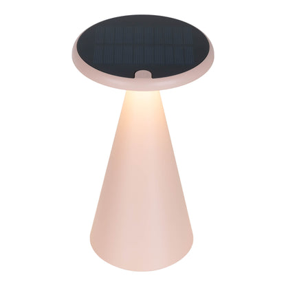 Solar-/Akku-/Tischleuchte "PALU" H: 20cm rosa
