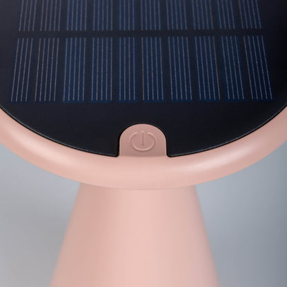 Solar-/Akku-/Tischleuchte "PALU" H: 20cm rosa