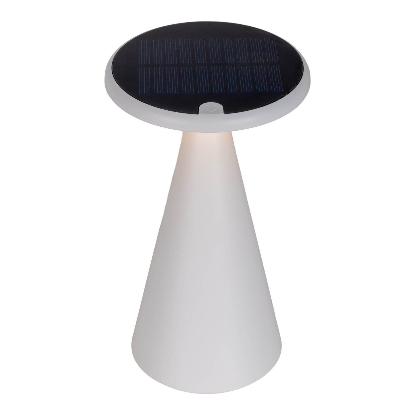 Solar-Akku-Tischleuchte "PALU" weiß