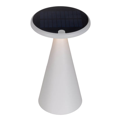 Solar-Akku-Tischleuchte "PALU" weiß