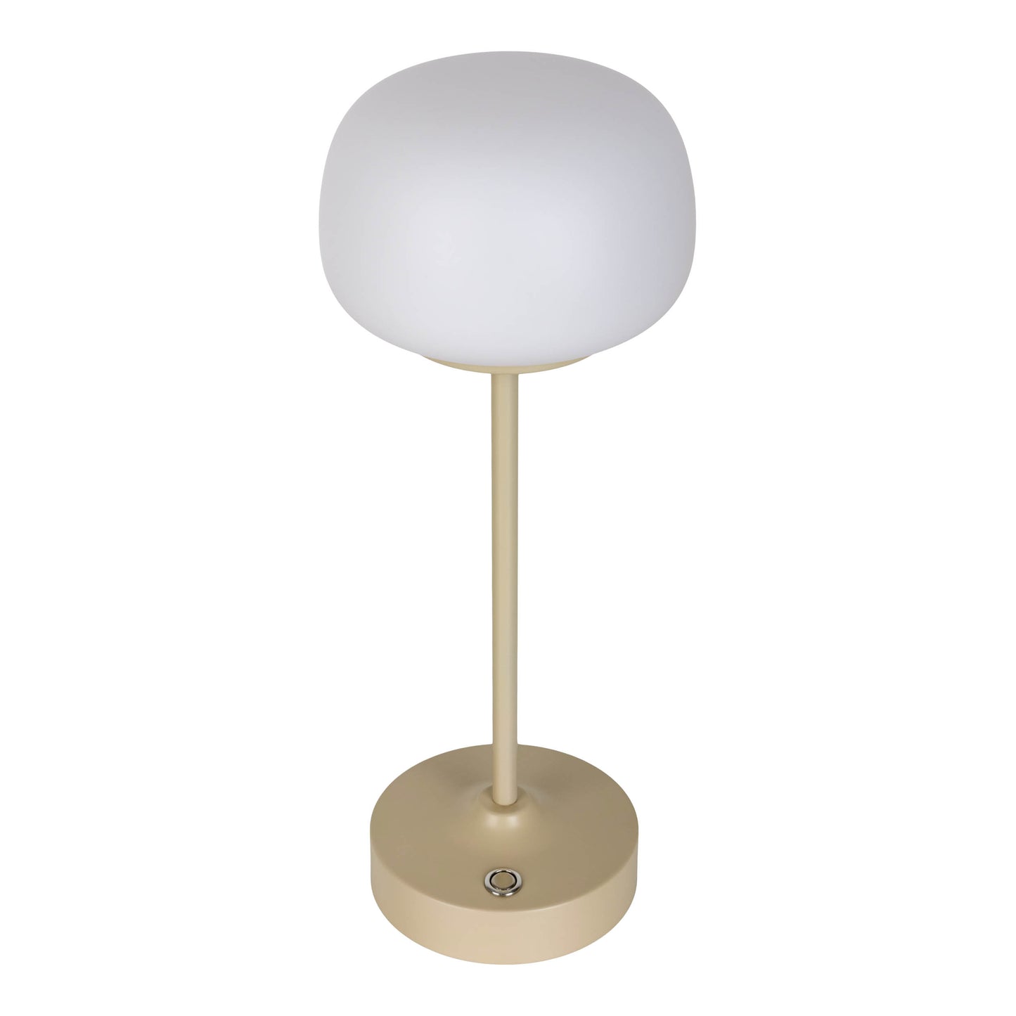 LED Akku-/Tischleuchte "PINA" H: 30cm beige