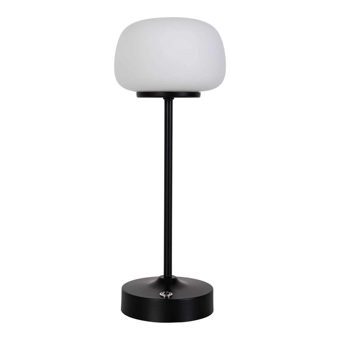 LED Akku-/Tischleuchte "PINA" H: 30cm schwarz