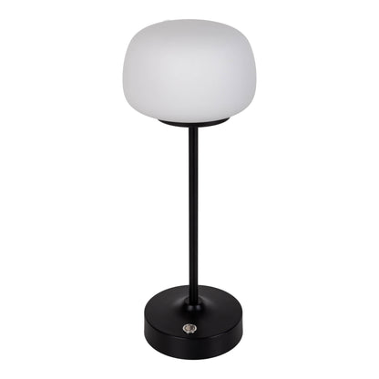 LED Akku-/Tischleuchte "PINA" H: 30cm schwarz