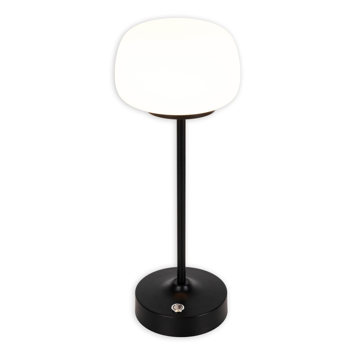 LED Akku-/Tischleuchte "PINA" H: 30cm schwarz