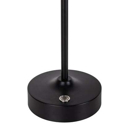 LED Akku-/Tischleuchte "PINA" H: 30cm schwarz