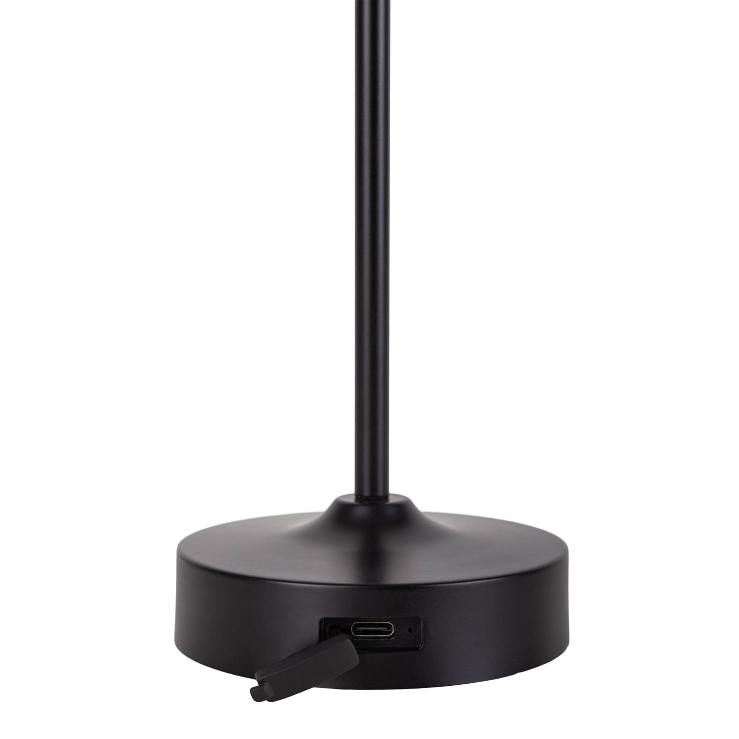 LED Akku-/Tischleuchte "PINA" H: 30cm schwarz