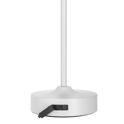 LED Akku-/ Tischleuchte "PINA" weiß