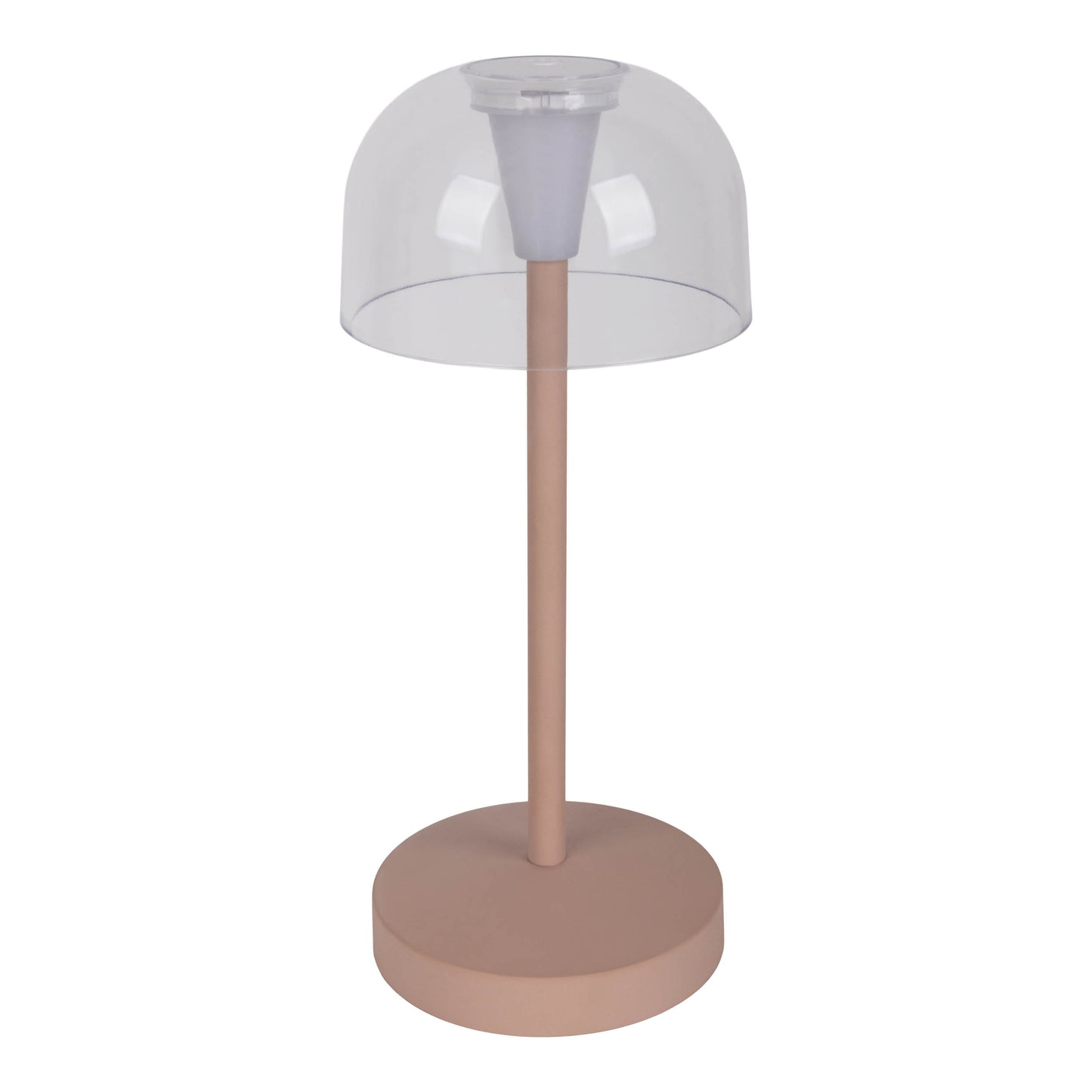 2er-Set Akku-/Tischleuchte "GOMBA" H: 18,5cm frosted almond