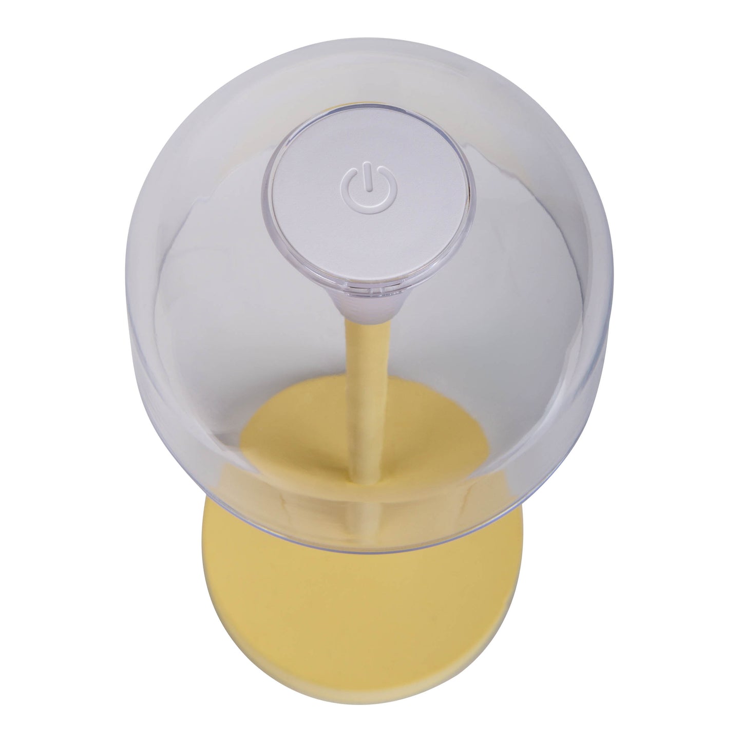 2er-Set Akku-/Tischleuchte "GOMBA" H: 18,5cm gelb