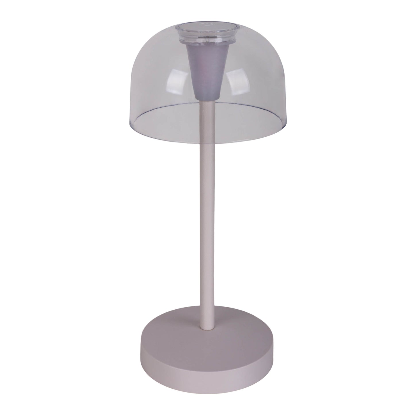 2er-Set Akku-/Tischleuchte "GOMBA" H: 18,5cm weiß