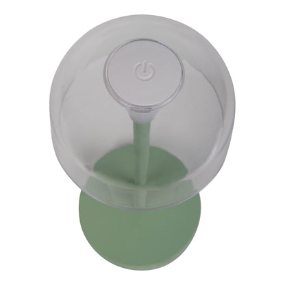 2er-Set Akku-/Tischleuchte "GOMBA" H: 18,5cm mint