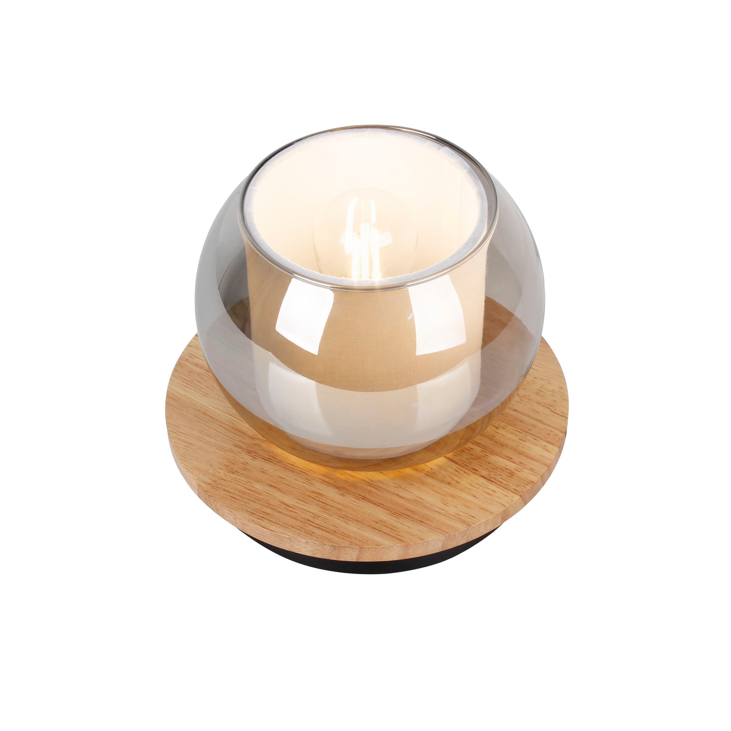 Tischleuchte "TEXAS" H: 15cm smoky