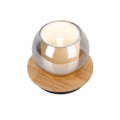 Tischleuchte "TEXAS" H: 15cm smoky