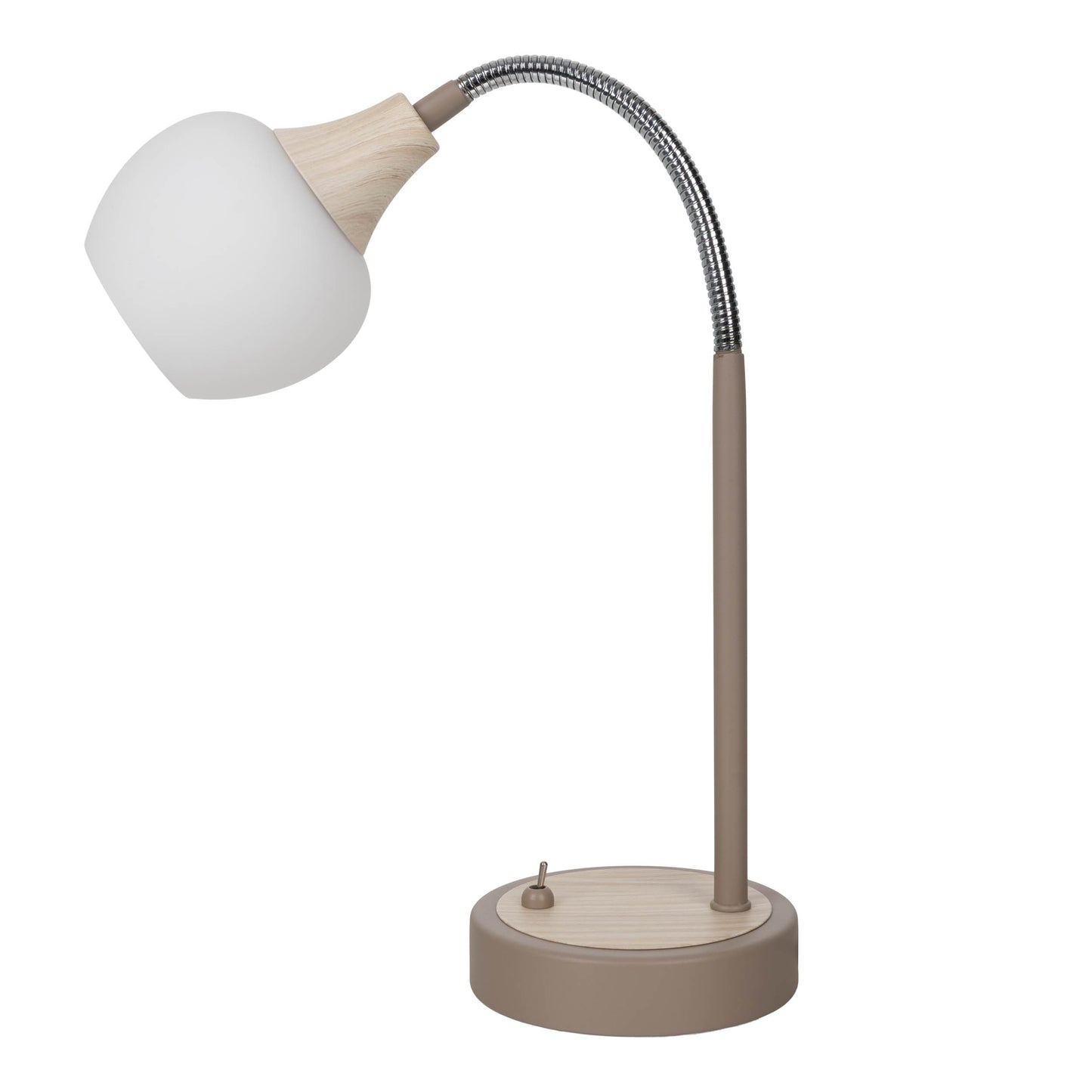 Tischleuchte "MONACO" H: 42cm beige