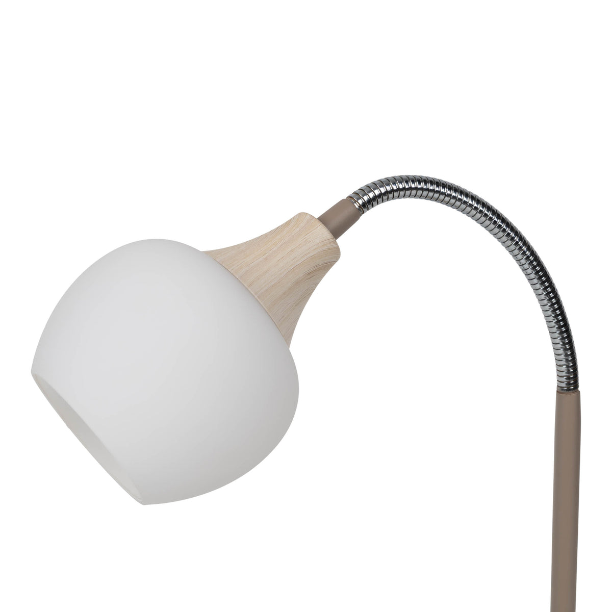 Tischleuchte "MONACO" H: 42cm beige