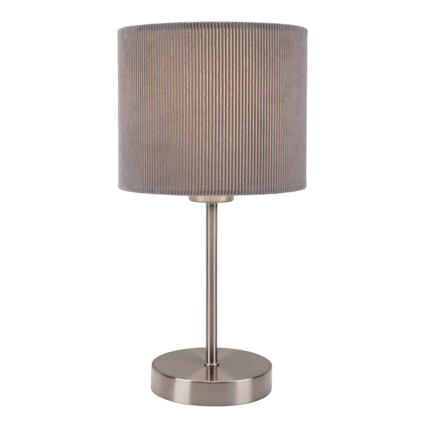 Tischleuchte "ARDITA" H: 36cm grau