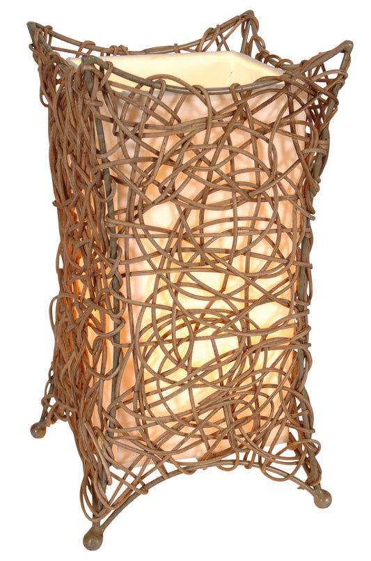 Korbtischleuchte h:30cm
