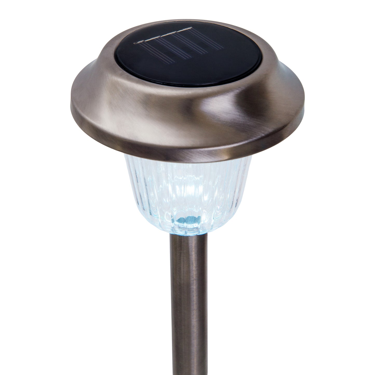 6er-Set LED Solar-/Erdspieß "GUSTAV" Ø: 39 cm