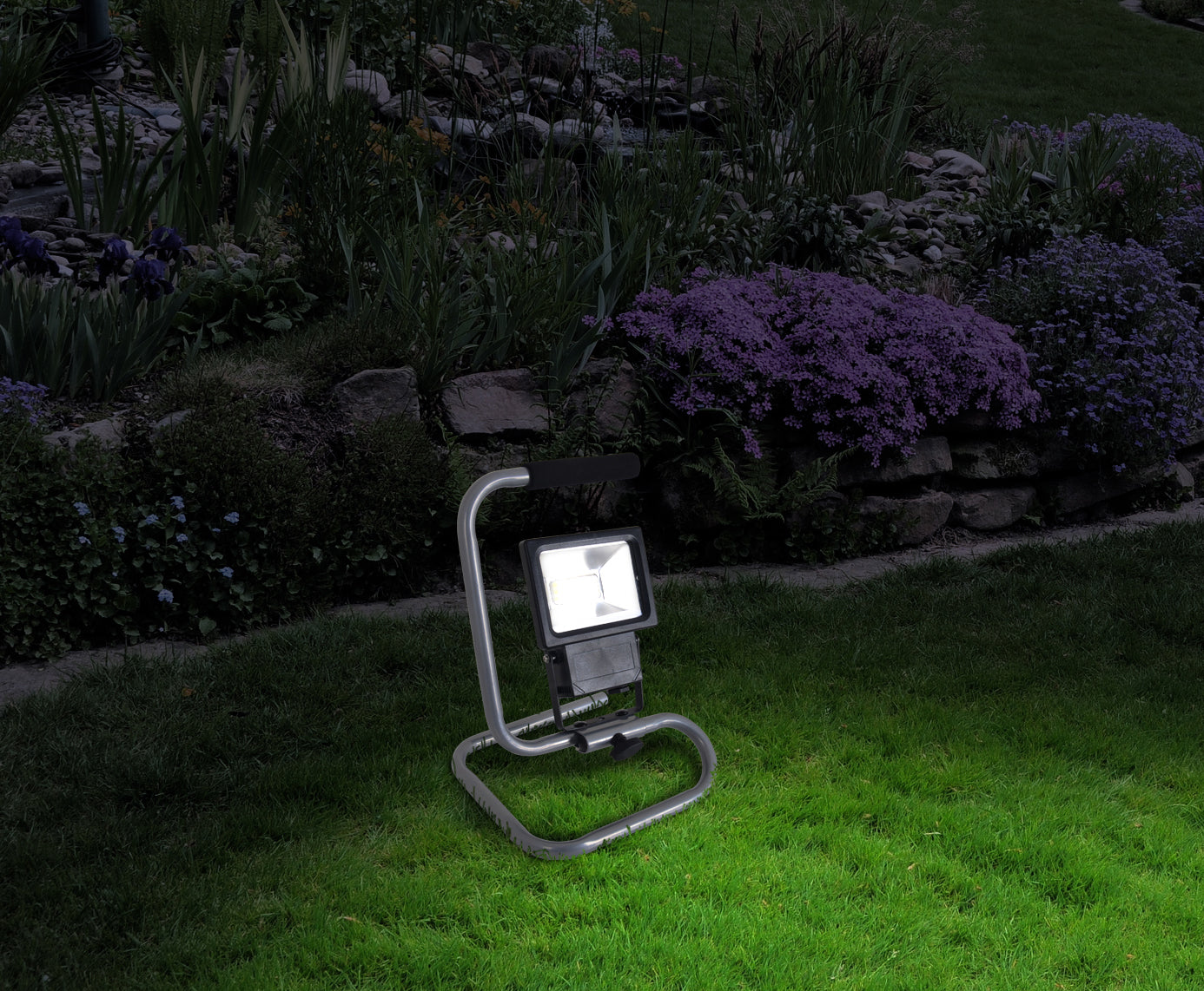 LED Außenleuchte/Strahler "BARO" H: 32cm