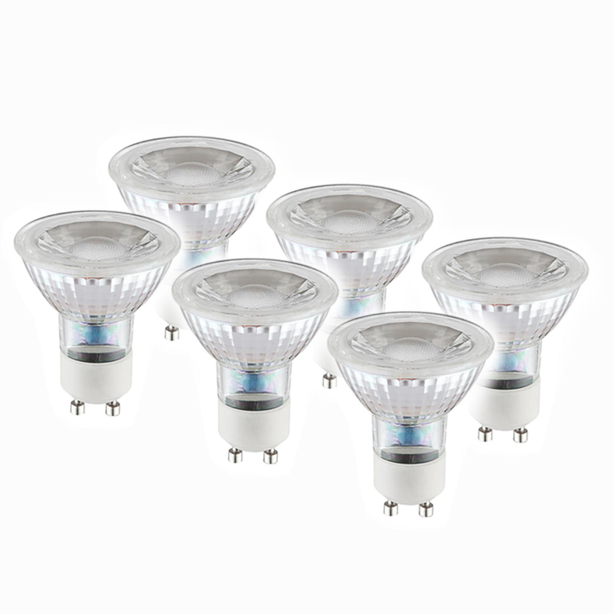 6er-Set LED-Leuchtmittel "MARLA" GU10