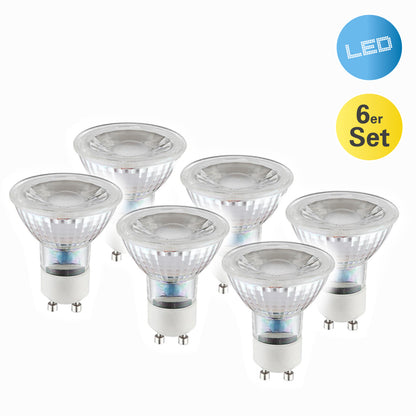 6er-Set LED-Leuchtmittel "MARLA" GU10