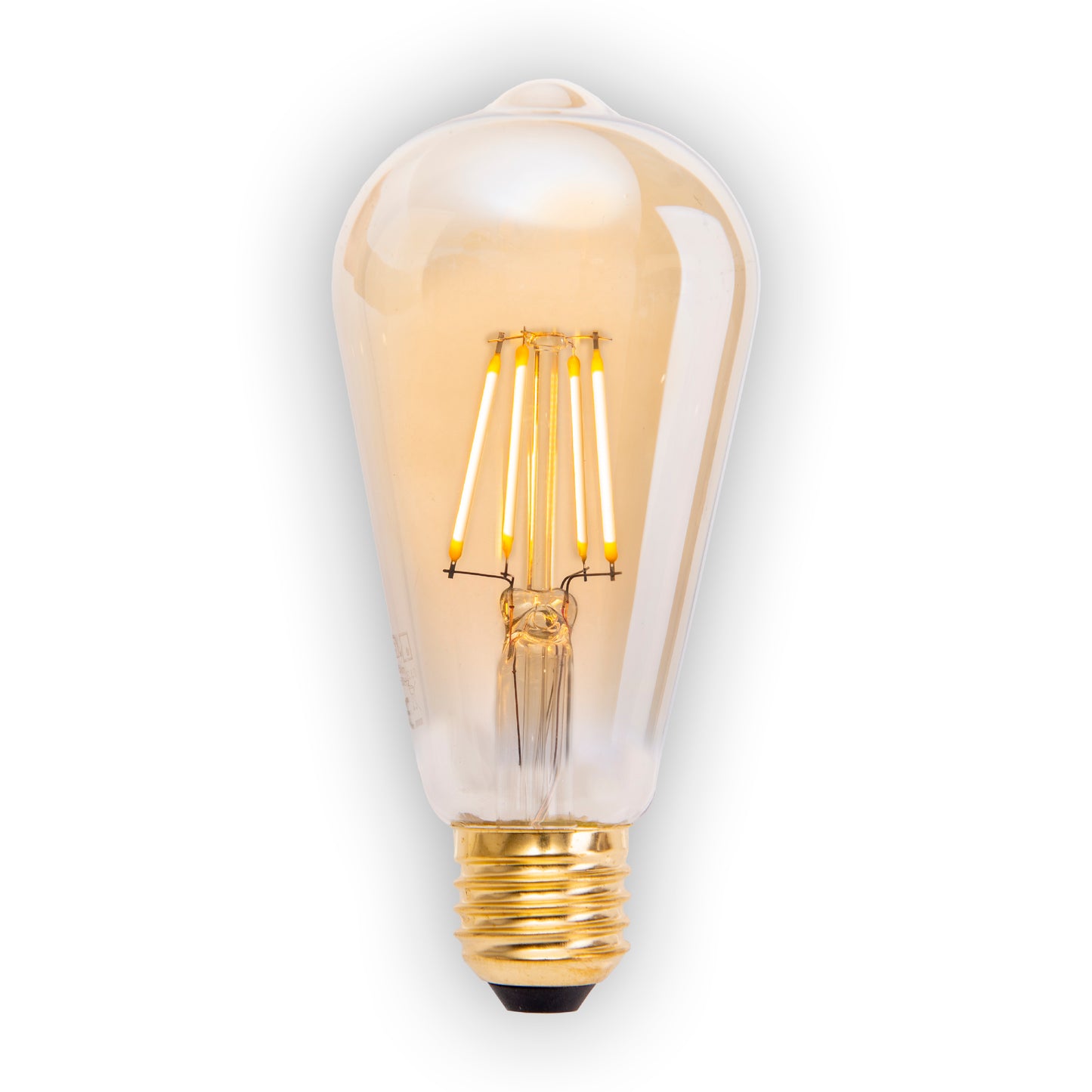 4er-Set LED Leuchtmittel "DILLY" E27/4W H: 14,6cm warmweiß