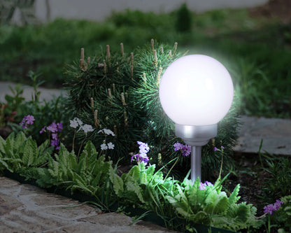 LED Außen Kugelerdspieß "BALL" D: 15 cm