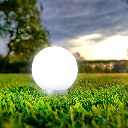 LED Außen Kugelerdspieß "BALL" D: 15 cm