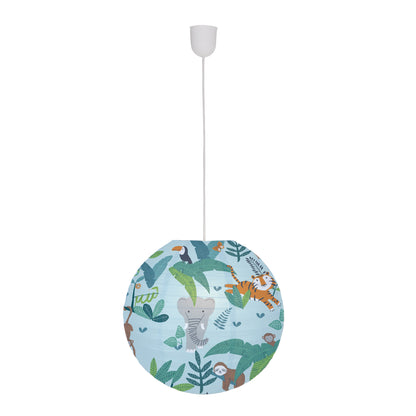 Papierleuchte "Kid Ballon" Ø: 40cm Dschungeltiere