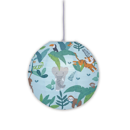 Papierleuchte "Kid Ballon" Ø: 40cm Dschungeltiere