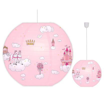 Papierleuchte "Kid Ballon Ø: 40cm Prinzessin
