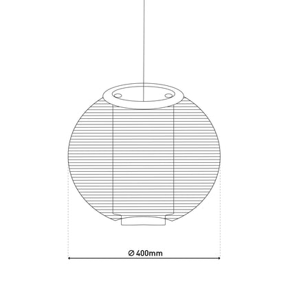 Papierleuchte "Kid Ballon" Ø: 40cm