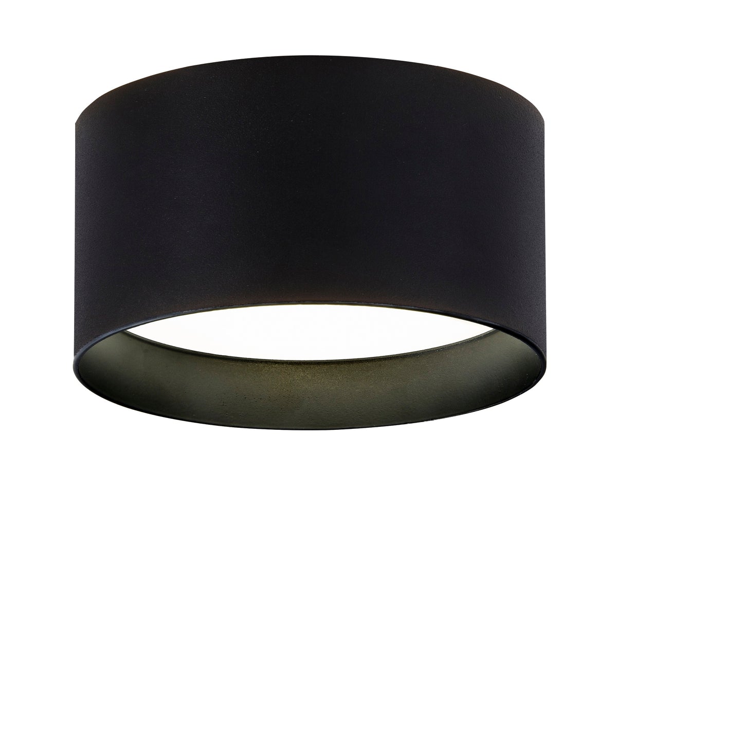 Spots - LED Spot "TRIOS", Strahler im Modern Style, aus Metall und Kunststoff in schwarz, 9 cm hoch, Ø 14 cm, inkl. LED