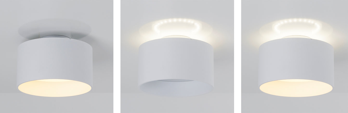 LED Spot "TRIOS" Ø: 14cm weiß