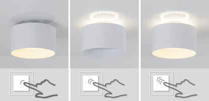 LED Spot "TRIOS" Ø: 14cm weiß
