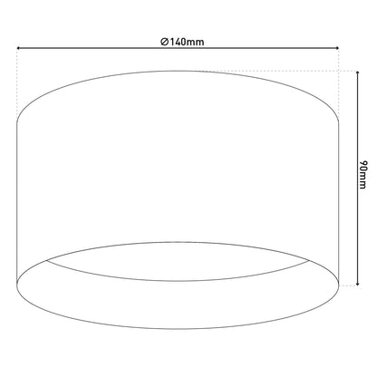 LED Spot "TRIOS" Ø: 14cm weiß