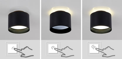 LED Spot "TRIOS" Ø: 10cm schwarz