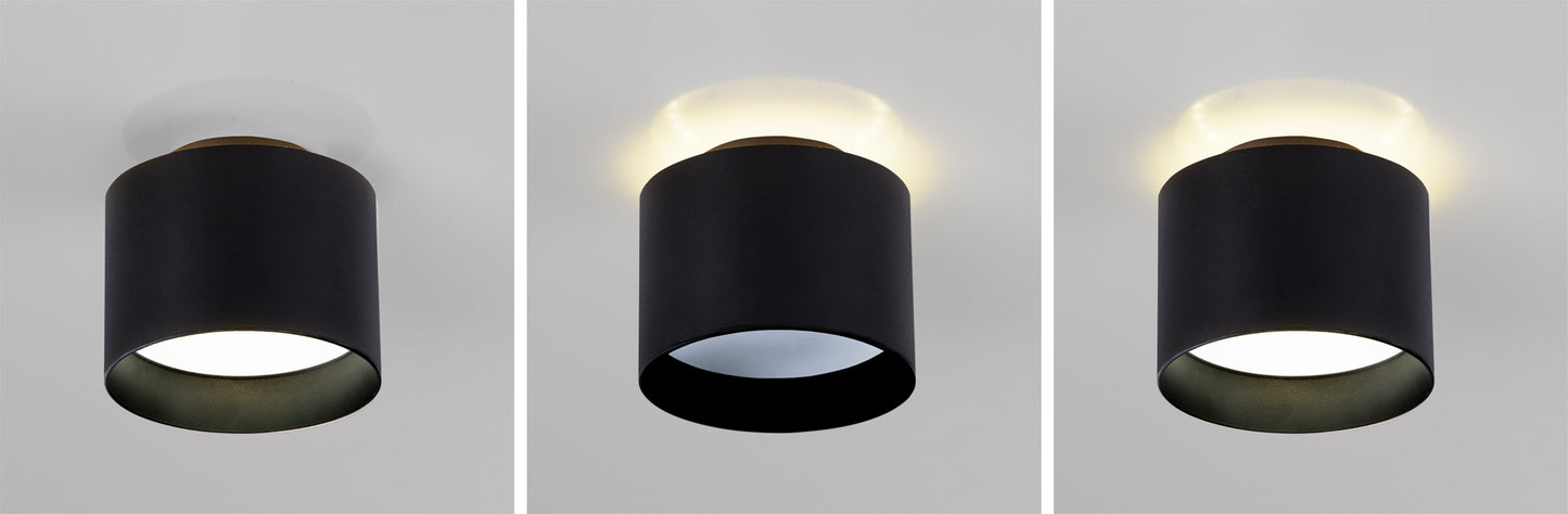 LED Spot "TRIOS" Ø: 10cm schwarz