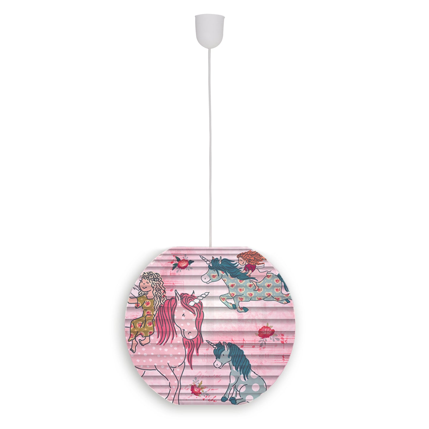 Papierleuchte "Kid Ballon" Ø: 40cm Einhorn