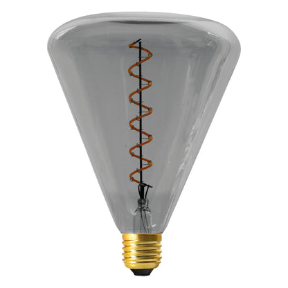 LED Leuchtmittel "DILLY" E27/4W 19cm grau