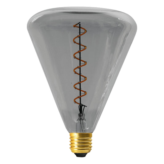 LED Leuchtmittel "DILLY" E27/4W 19cm grau